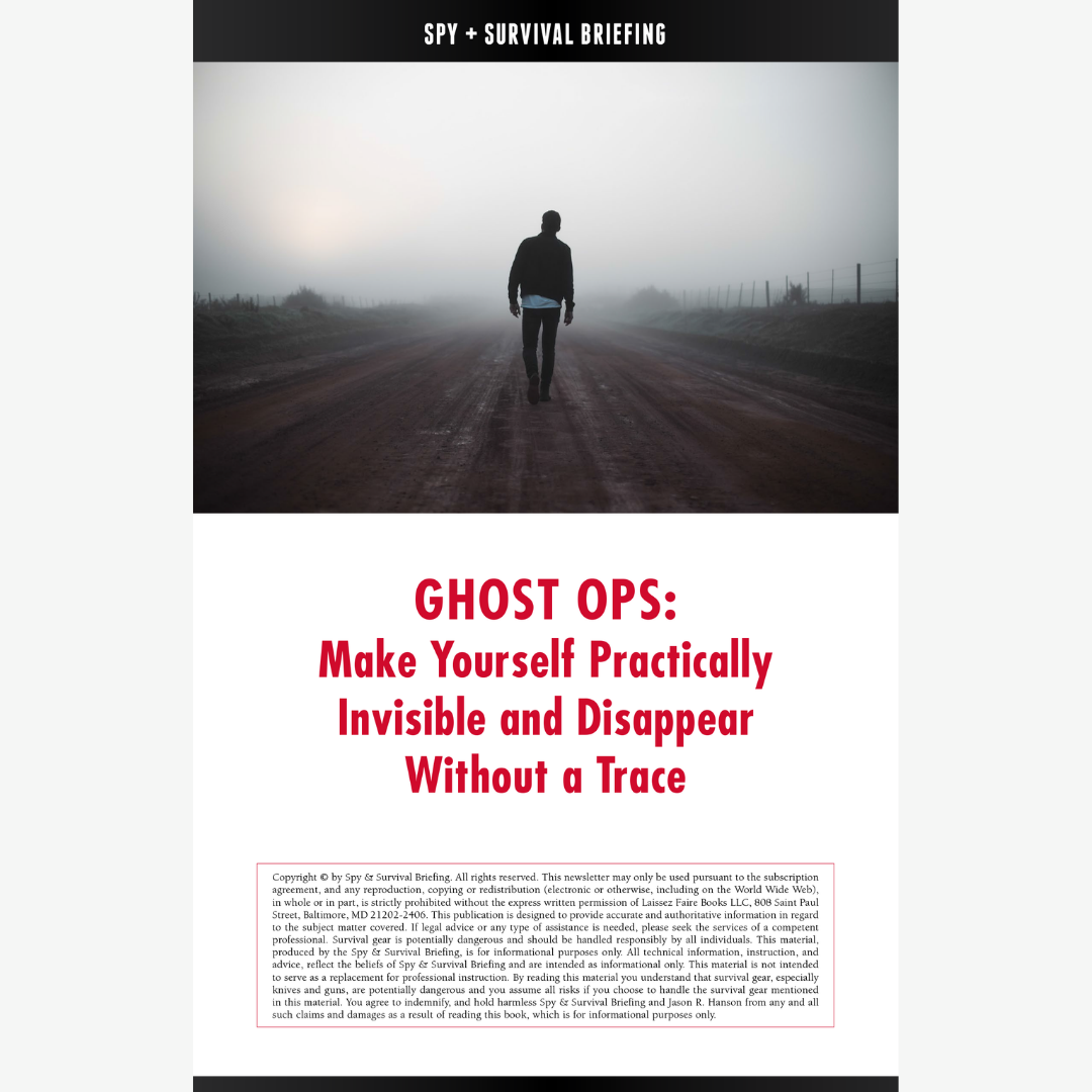 GHOST OPS: Make Yourself Practically Invisible and Disappear Without a Trace